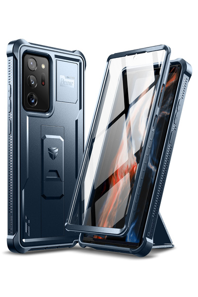 Choice حافظة حاملة مقاومة للصدمات من البلاستيك + تي بي يو باللون الأزرق من ال...