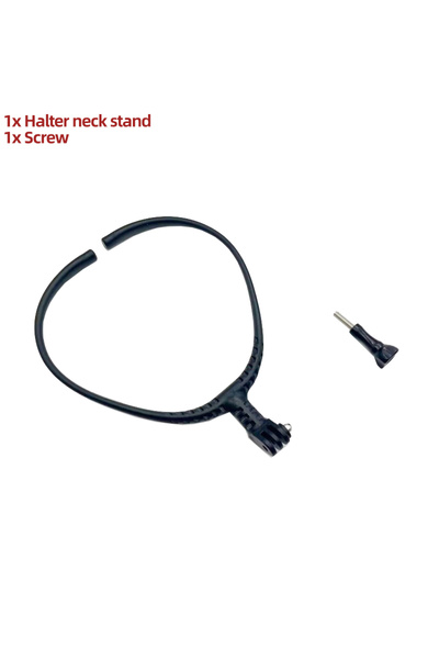 Choice حامل تصوير فوتوغرافي قابل للتعديل للرقبة باللون الأبيض لكاميرا GoPro H...