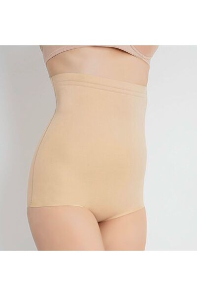 MİSS MELLY مشد خصر عالي الخصر مع قطع ليزر لشد البطن والأرداف، مصنوع من السيليكون