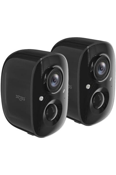 Generic Dzees Security Cameras, 2-Pack WiFi Battery Powered Surveillance Camera for Home Security