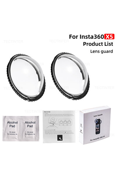 Choice X5lens guard فيلم زجاجي مقوى لواقي الشاشة Insta360 X4 X5 واقي عدسة مضا...