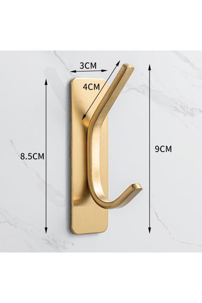 Choice 7 خطافات لاصقة شديدة التحمل ومقاومة للماء في الدش لتعليق المناشف والملابس وأردية الحمام.