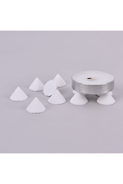 Choice مقاس واحد 10 قطع/مجموعة حامل مخروطي فرن سيراميك للأظافر أدوات دعم من ا...