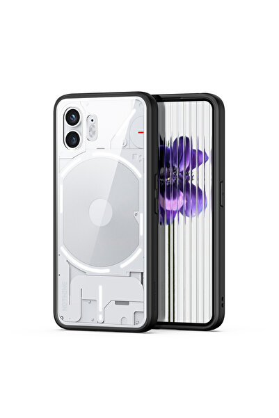 Choice غطاء هاتف أسود مضاد للسقوط مع وسادة هوائية لهاتف Nothing Phone 2، مناس...