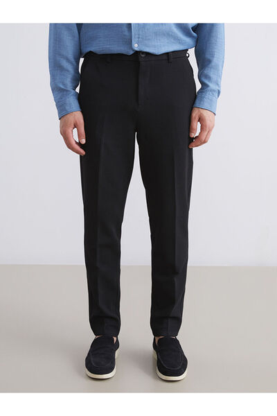 LC Waikiki Black Slim Fit Men's Trousers