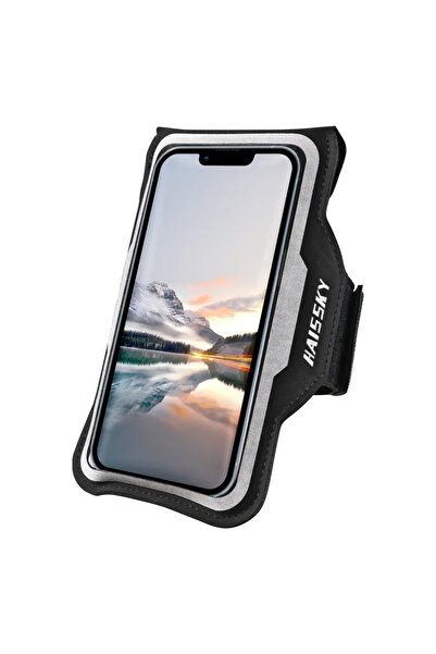 Choice حقيبة الجري فائقة النحافة Black HAISSKY سوار رياضي للهواتف iPhone 17 1...