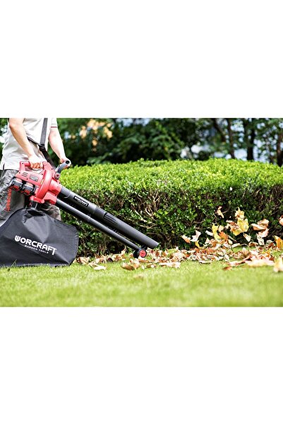 Worcraft Vysavač na listí, s 2 bateriemi 4 Ah, 2 nabíječkou Li-ion 20 V, sběrným vakem