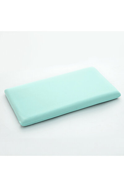 Choice 47x26x4cm lightgreen Memory Foam Pillow Ultra Thin Soft Cervical Support Neck Pain Relief Sleep Aid