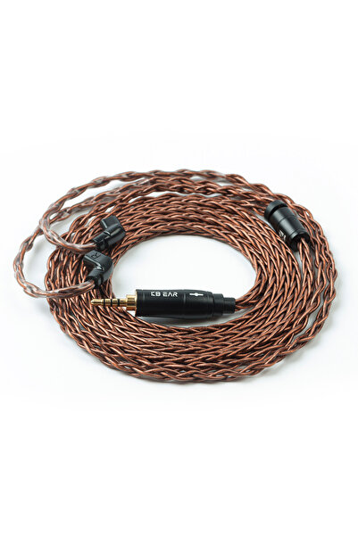 Choice كابل سماعة أذن من النحاس الخالي من الأكسجين QDC 2.5 مم KBEAR 8 Core للاستخدام مع موصلات Metal 2PIN/MMCX/QDC/TFZ F