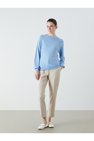 LC Waikiki Timeless Store: Timeless Recommendations |   Crew Neck Floral Women's Knitwear Sweater