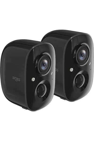 Generic Dzees Security Cameras, 2-Pack WiFi Battery Powered Surveillance Camera for Home Security