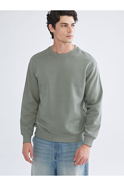 LC Waikiki Ποιοτικά ανταλλακτικά από το Çelebi Store |   Ανδρικό φούτερ με λαιμόκοψη