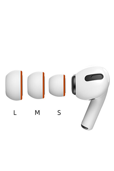 Choice S - زوج واحد من وسادات الأذن المصنوعة من الإسفنج المرن لسماعات Airpods Pro اللاسلكية التي تعمل بتقنية Bluetooth وأغطية الأذن المصنوعة من السيليكون