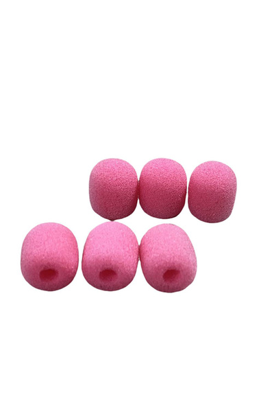 Choice1 pink 6pcs Wireless Lavalier Microphone Sponge Cover for K1,K9 Wireles...