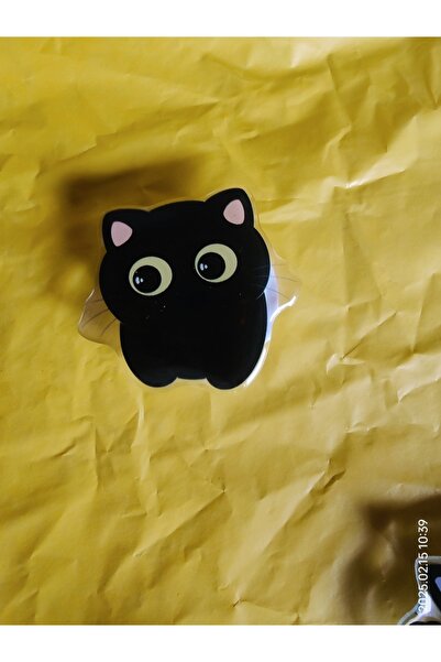 Choice 1 Cute Acrylic Cat Phone Holder with Grip and Multi Expression Phone H...