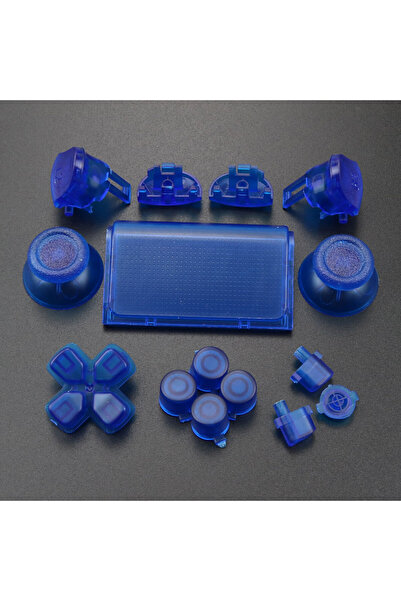Choice Clear Blue YuXi JDM JDS 040 050 055 لجهاز التحكم PS4 Pro Slim Thumbsti...