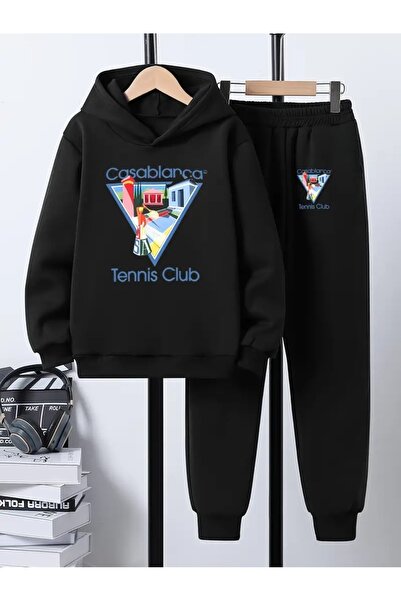 Cevval Παιδικό φούτερ με κουκούλα και φούτερ με στάμπα 3 νήματα με ανάλαφρο χρώμα για το φθινόπωρο/το χειμώνα