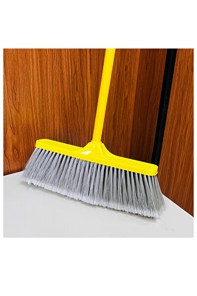 Bisbell Standard Indoor Floor Broom with Stick For All Types Of Floors,BB3084