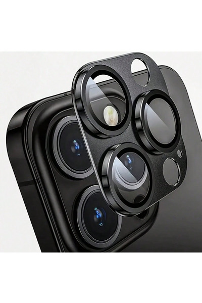 Choice 13-13 Mini Black NNBILI 1Pcs Black [HD Glass Matte Metal Protector] Aluminum Alloy Camera Lens Prote