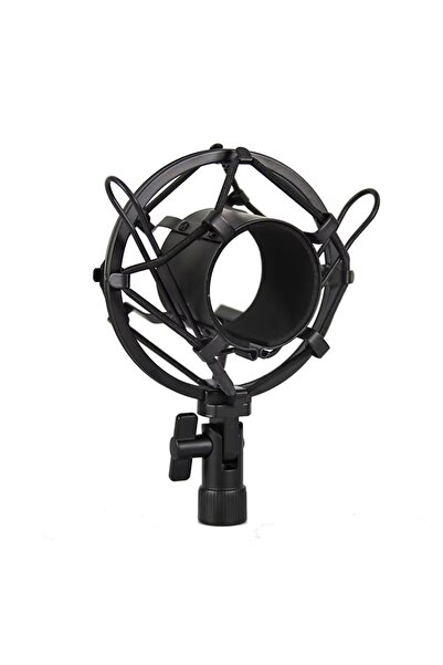 Choice black Universal Microphone Shock Mount Anti Vibration Isolation Clip Holder for 42.4mm Condenser Mic
