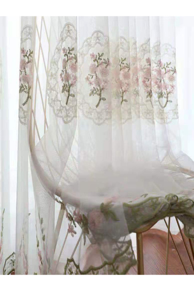 Choice Pull Pleated Tape W100cmxH210cm Curtain Yarn Decoration Living Room Bedroom Balcony Study Bay Window