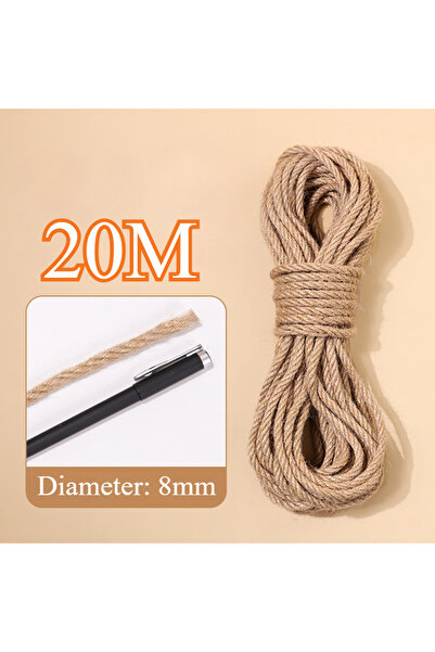 Choice 8mm-20M 20M/50M Cat DIY Sisal Rope Cat Climbing Grinding Frame Special Cotton Rope Resistant Grindin