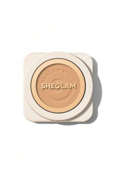 SHEGLAM Skin-Focus High Coverage Powder Foundation-Warm Vanilla (134)