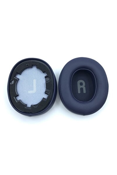 Choice وسائد أذن زرقاء محمولة من الجلد البروتيني لسماعات JBL Tune T700BT T710 720 T750BTNC T760NC قابلة للاستبدال