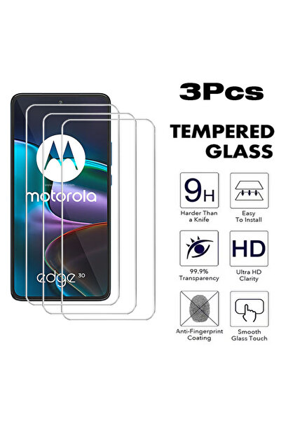 choice2 زجاج مقسّى 3 قطع Edge 20 3 قطع زجاج مقسّى لشاشة Edge 30 20 30pro 30Ne...