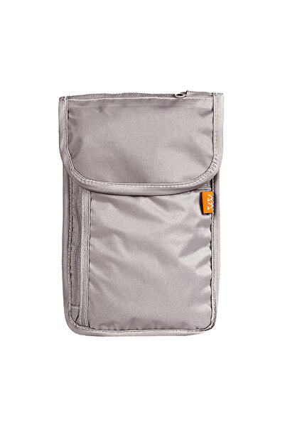 Choice grey Outdoor Travel Anti-theft Wallet Waterproof Storage Neck Hanging ...