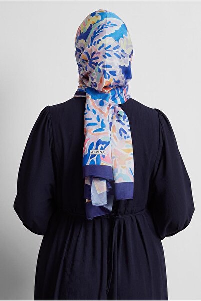 Alvina Patterned Shawl 8574