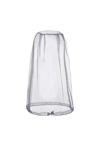 Choice One Size Gray Outdoor Mosquito Head Mesh Nets, Gardening Hat Insect-Proof Hat For Hiking Camping Fis