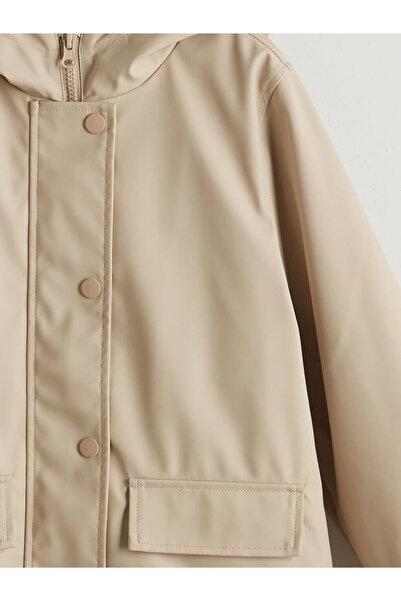 LC Waikiki Kapüşonlu Kız Çocuk Mont