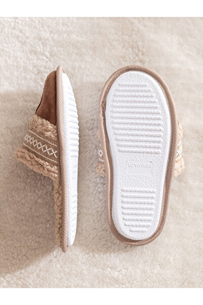 LC Waikiki Trending Products from Freeze Store | Suede Look Women's House Slippers