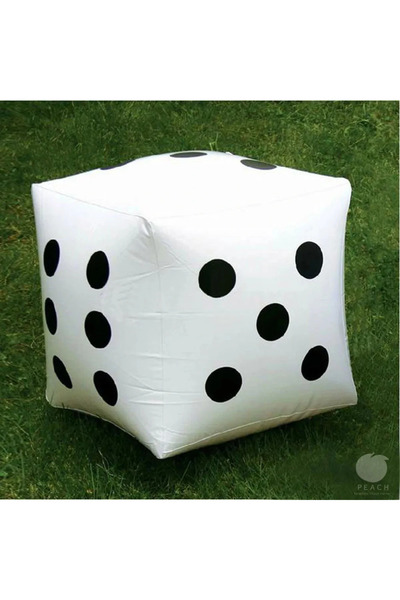 Choice كما هو موضح في لعبة النرد القابلة للنفخ في الهواء الطلق مقاس 28*28 سم ...