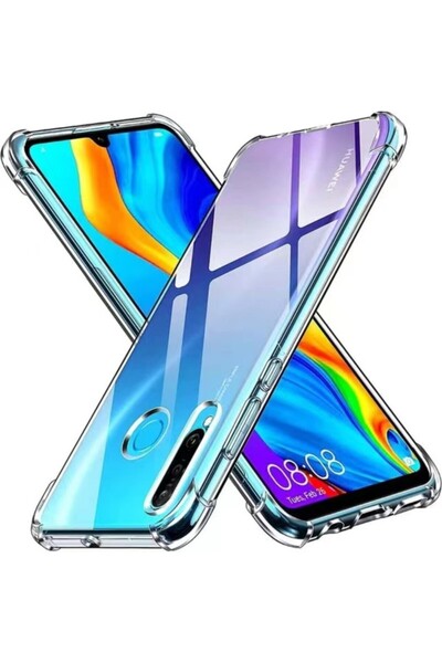 Choice جراب شفاف بسمك 1.5 مم مع وسادة هوائية لهاتف Huawei P30 lite P40 lite E...