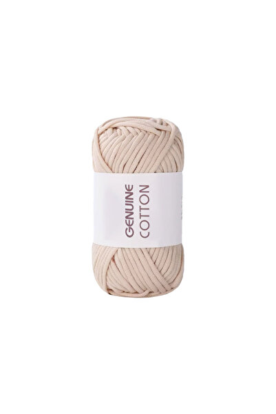 Choice بيج 50 جرام/لفة، خيط كروشيه للمبتدئين، قطن أصلي، سهل الاستخدام، غرز سه...