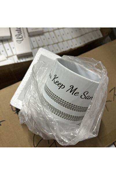 Choice 301-400 مل أنت تحافظ على صوابي كوب قهوة خزفي برسالة خفية "أنت تحافظ عل...