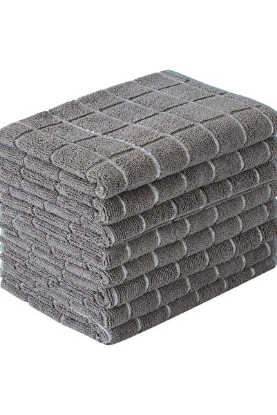 Choice 4pcs Gray-30x30cm 4PCS Microfiber Kitchen Towels Dishcloths Classic Wa...