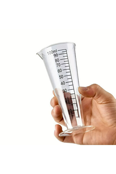 Choice 100ml WHITE 100ml BPA-Free Measuring Cup with Scale, Food-Grade Kitchen Measuring Tool for Cooking B