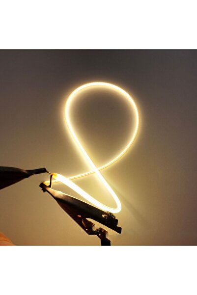 Choice 300 مم 2700 كلفن 10 قطع LED نفس الطرف خيوط مرنة فائقة النحافة 3 فولت لولبية لمبة إديسون رجعية لمبة مصباح Pa