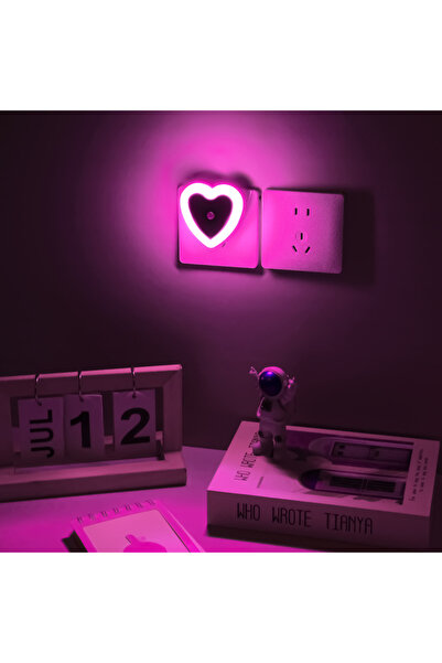 Choice Red 1pc LED Smart Night Light - Energy Efficient, Plug-in Indoor Light...