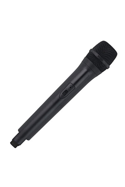 choice2 black Plastic Simulation Microphone Props Child Speaking Singing Prac...