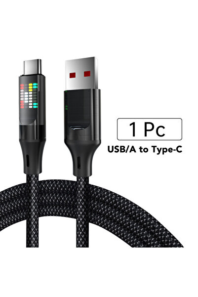 Choice كابل USB-A إلى Type-C بطول 1 متر NNBILI 120W USB C إلى Type C كابل شحن...