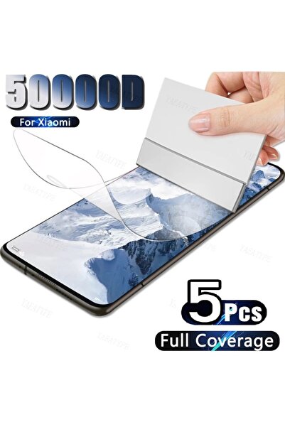 Choice17 5 قطع من غشاء الهيدروجيل لهواتف شاومي 11 لايت، و5 قطع من غشاء الجل ل...
