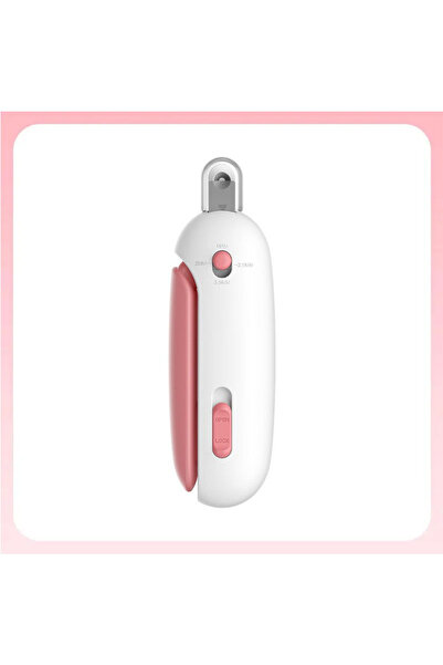 Choice1 Pink 1PC Pet Cat Dog Nail Clipper Cutter Adjustable Hole with Nail Fi...