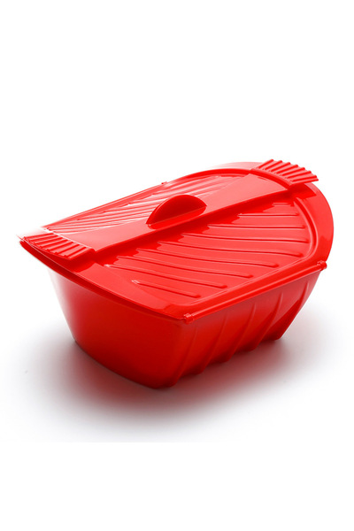 choice2 L 1PC سيليكون من الدرجة الغذائية سهل التنظيف وعاء سمك مطهو على البخار...