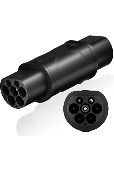 Generic محول شاحن EVPEIWE من النوع 2 إلى GBT EV، محول شاحن من النوع 2 بقدرة 3...