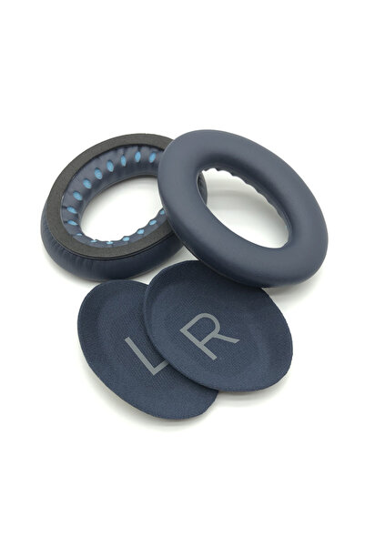 Choice وسادات أذن زرقاء داكنة بديلة لـ Bose QuietComfort 45 (QC45)/QuietComfort SE (QC SE)/New Quiet Comf