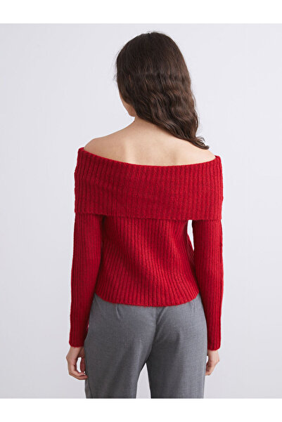 LC Waikiki Create Your Style from Uzg Store | Boat Neck Women's Knitwear Sweater